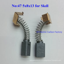 Electrical Household Appliances, Washing Machine, Refrigerator Power Tools Carbon Brush for Skill 5*18*13